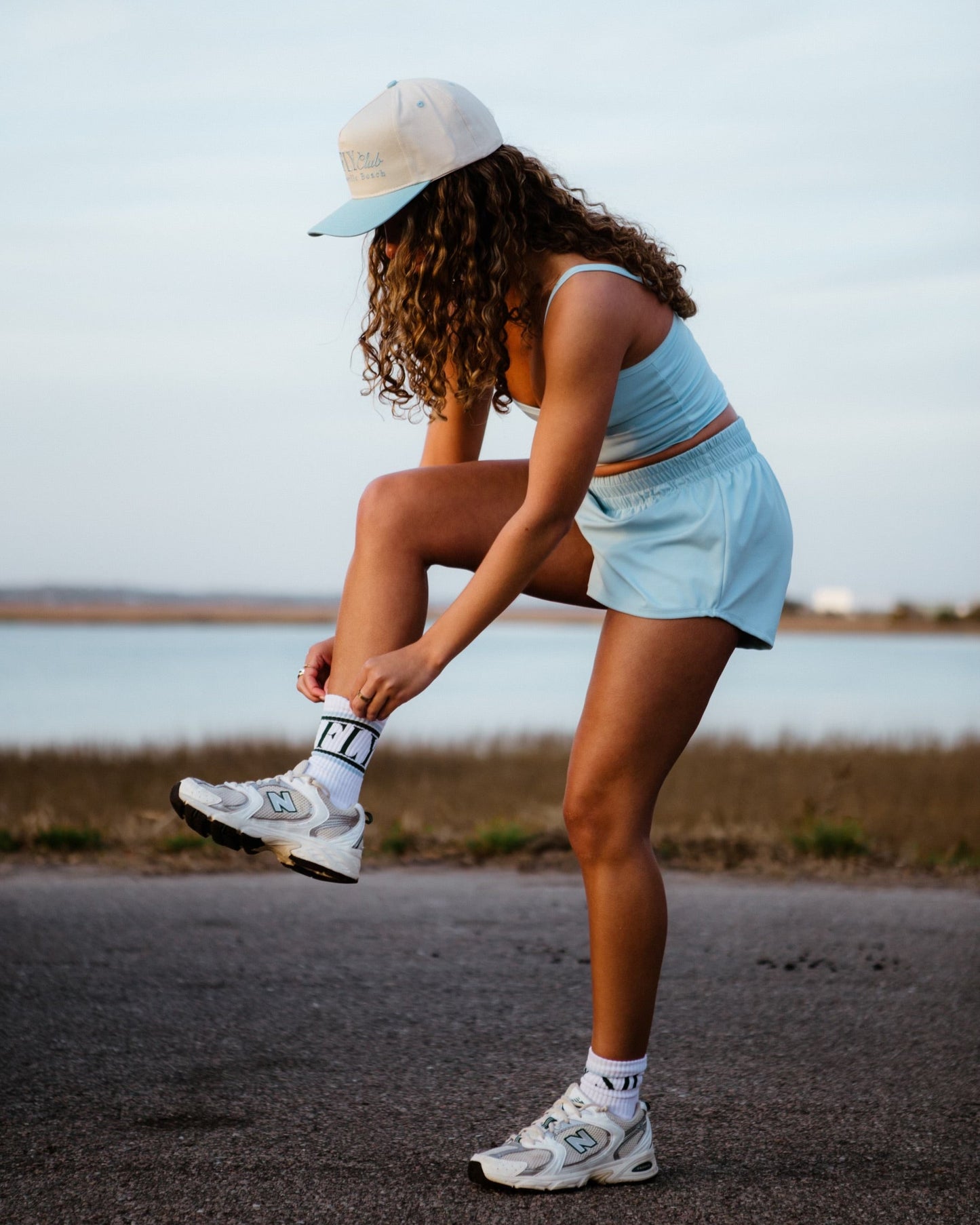 RISE SHORT - Surfly Blue