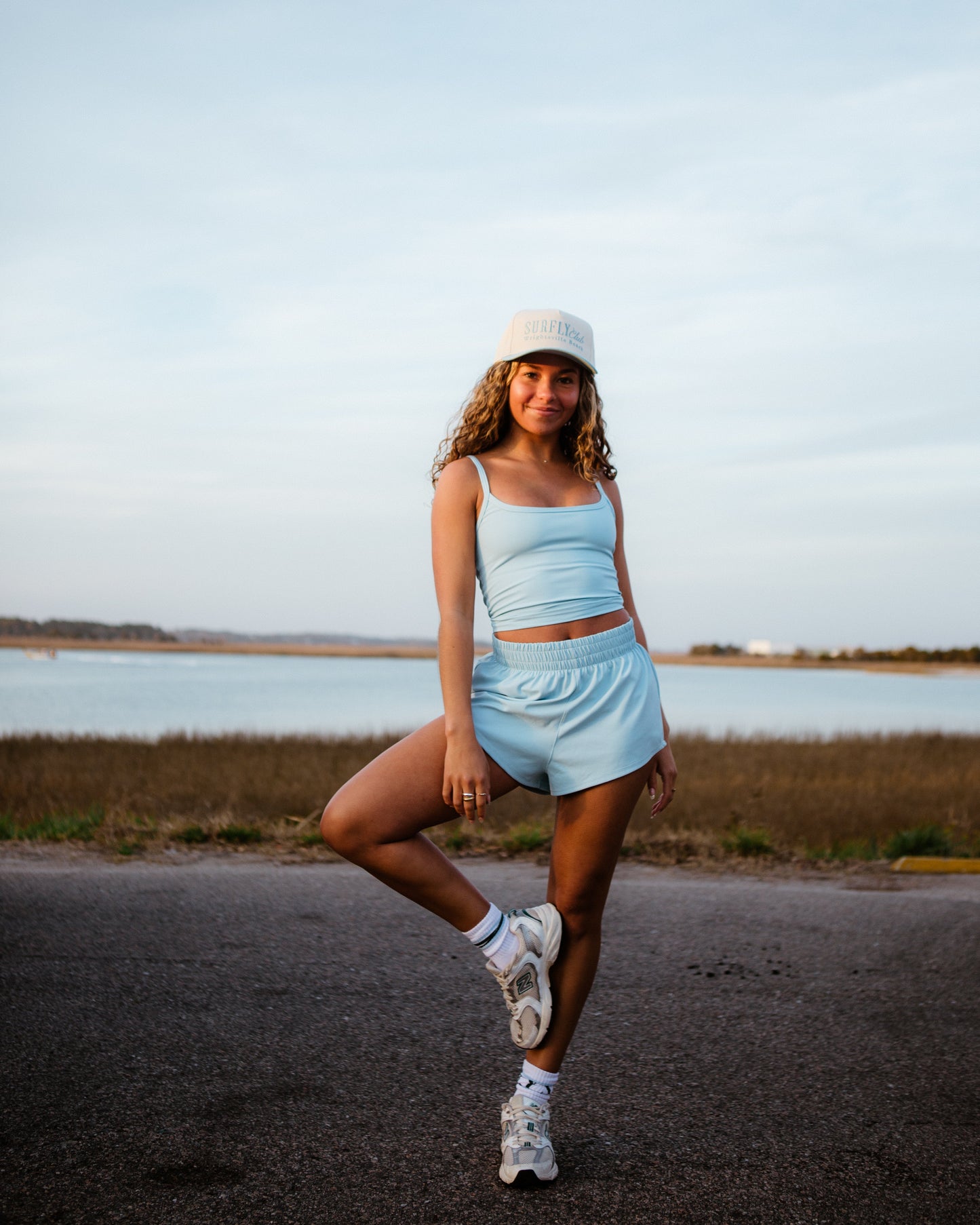RISE SHORT - Surfly Blue