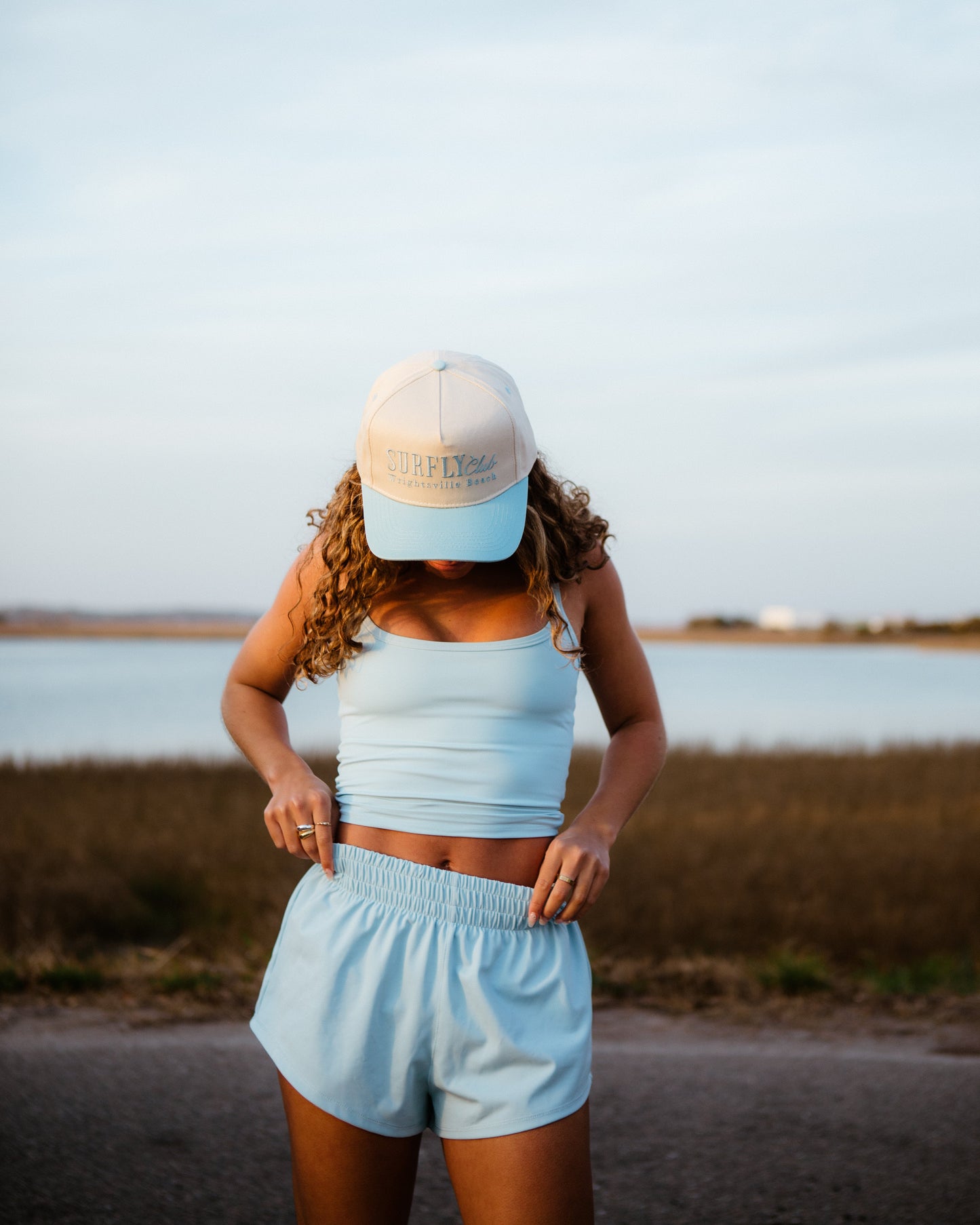 RISE SHORT - Surfly Blue