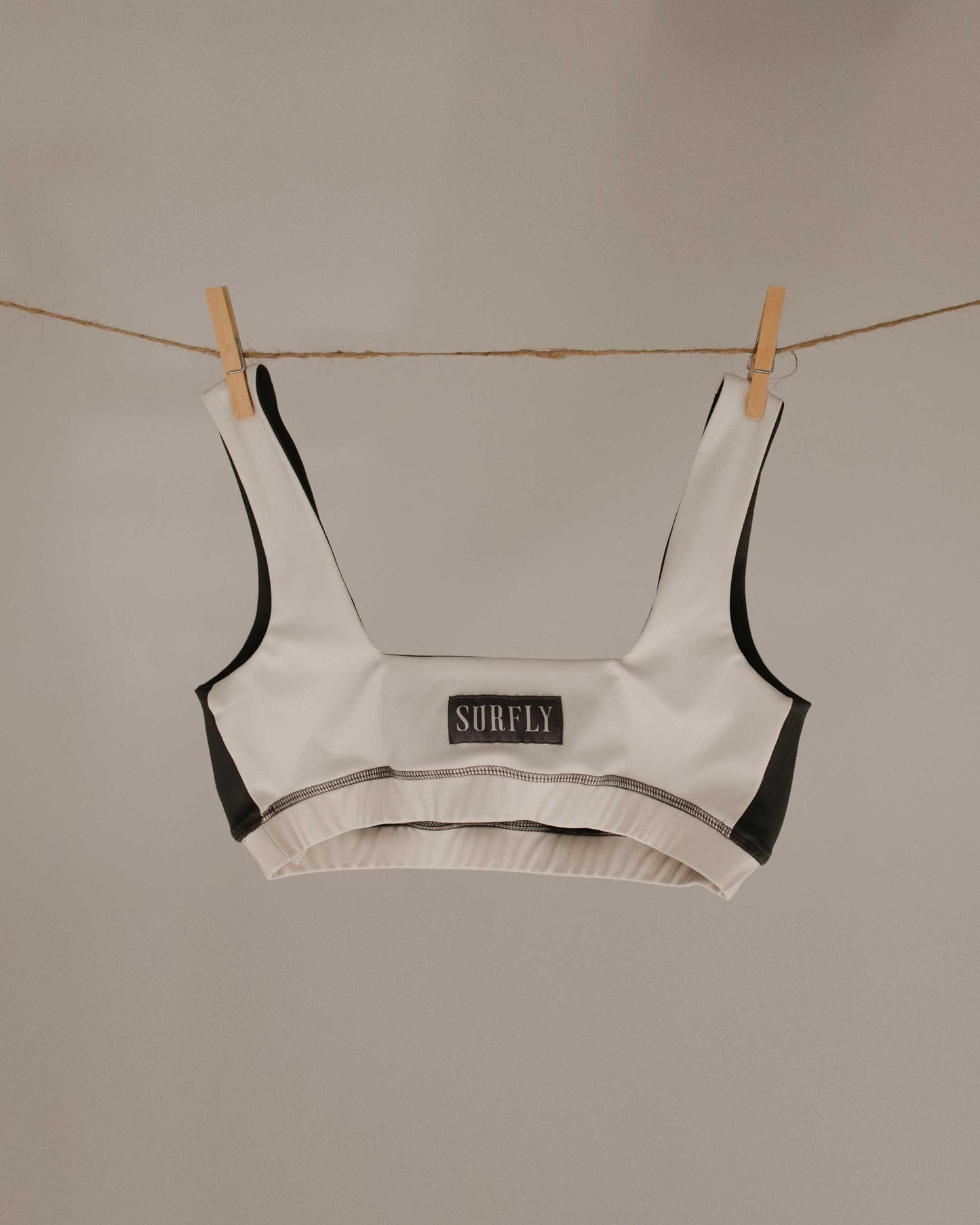 SAIL BRA - Black Sand / Salt