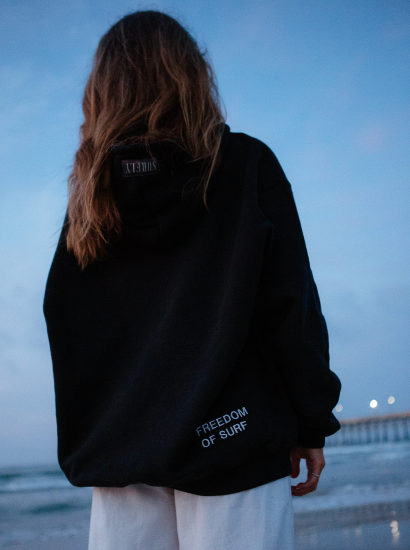 FREEDOM HOODIE - Jet Black