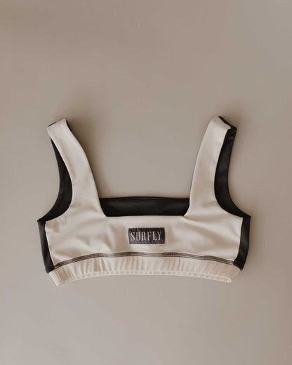 SAIL BRA - Black Sand / Salt