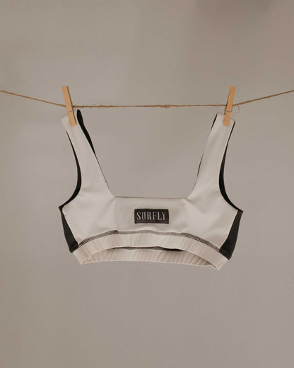 SAIL BRA - Black Sand / Salt