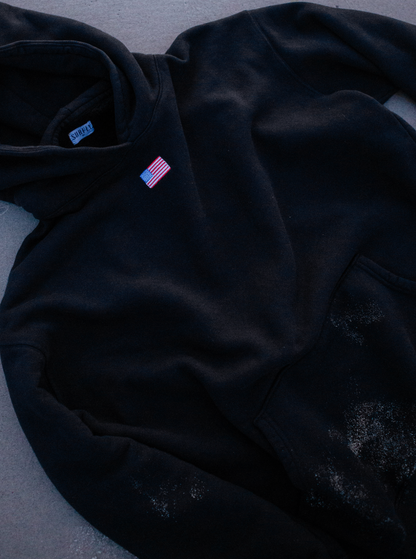 FREEDOM HOODIE - Jet Black