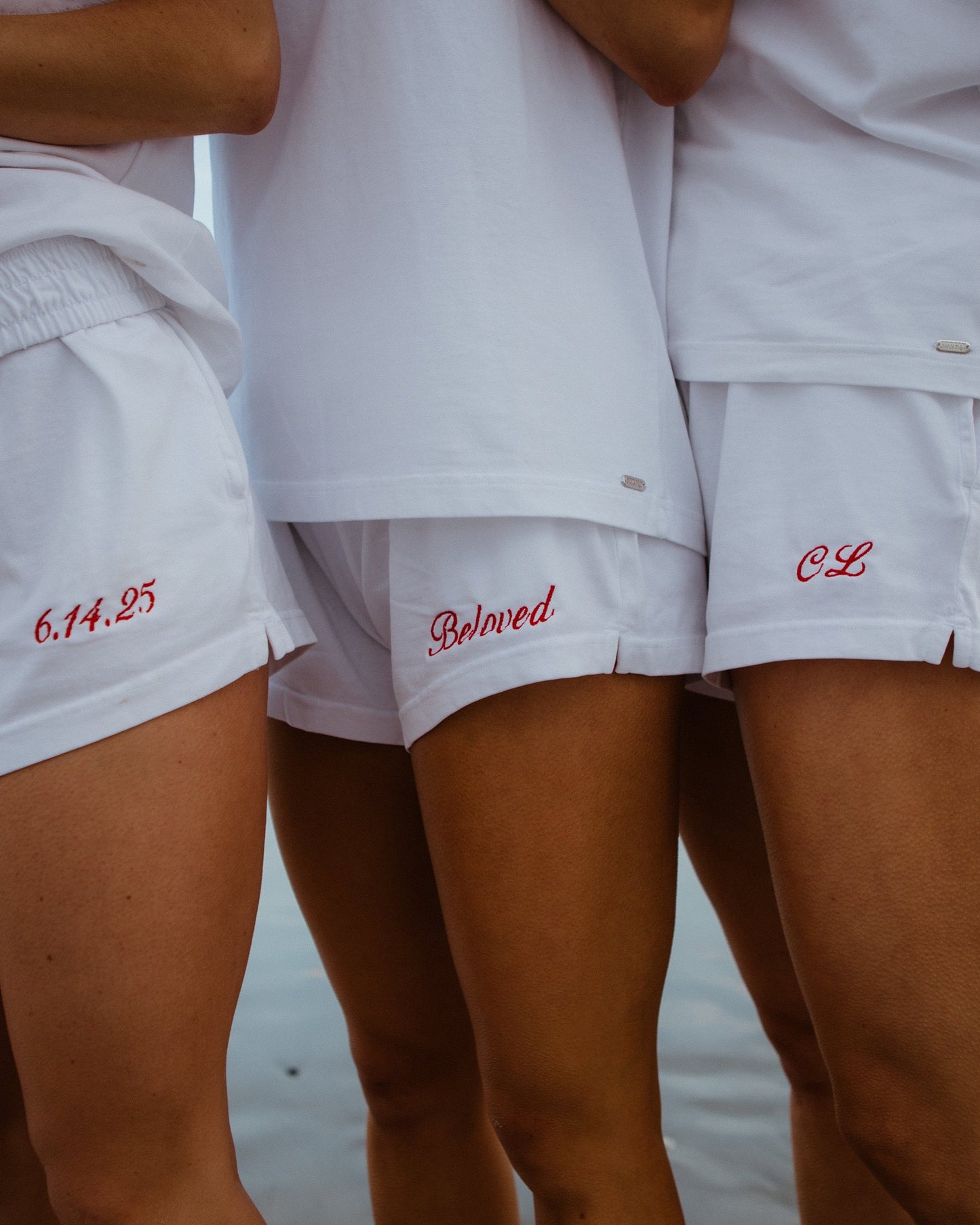 BELOVED CUSTOM SHORT - Pure White